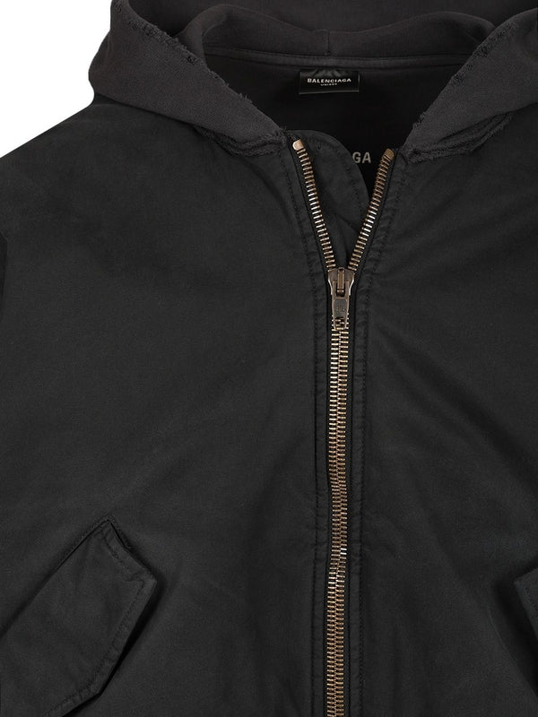 Balenciaga Hybrid Black Bomber - Image 4