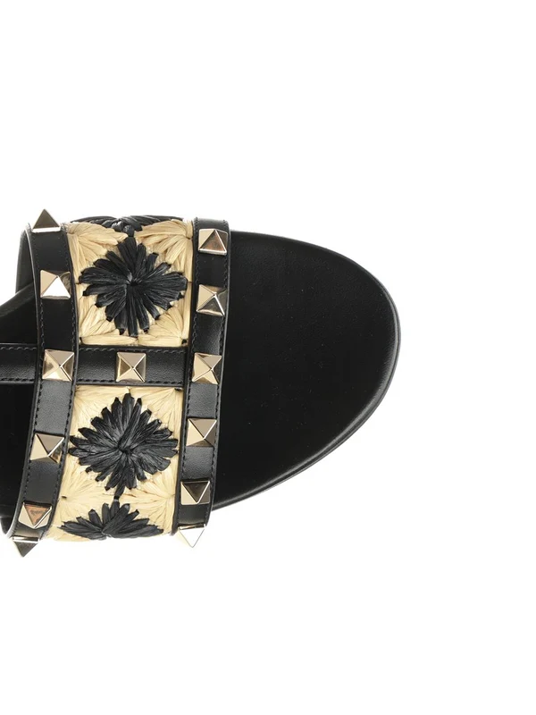 Valentino Black Slides - Image 4