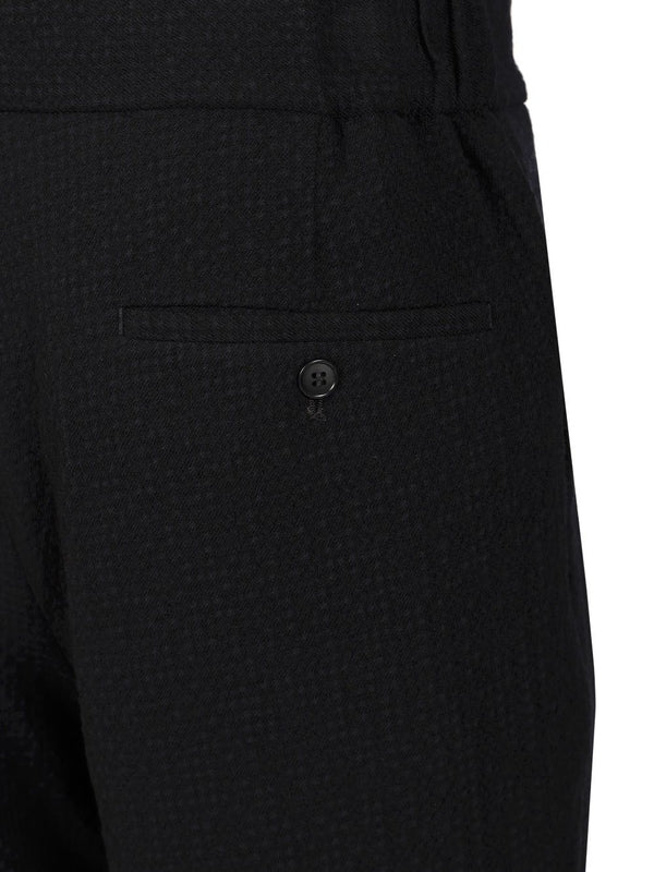 Giorgio Armani Navy Tailored Pants - Image 6