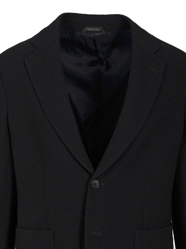 Giorgio Armani Navy Tailored Jackets - Image 4