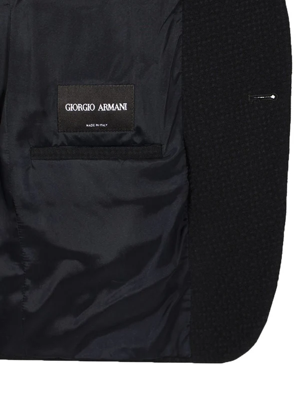 Giorgio Armani Navy Tailored Jackets - Image 5