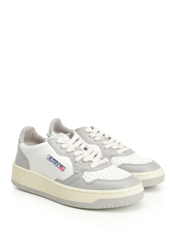 Autry Grey Low Top Sneakers - Image 2