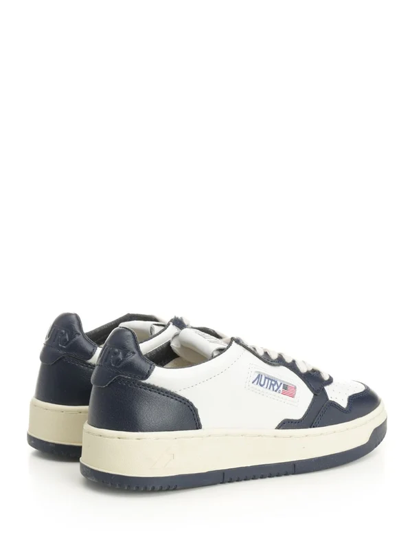 Autry White Black Low Top Sneakers - Image 3