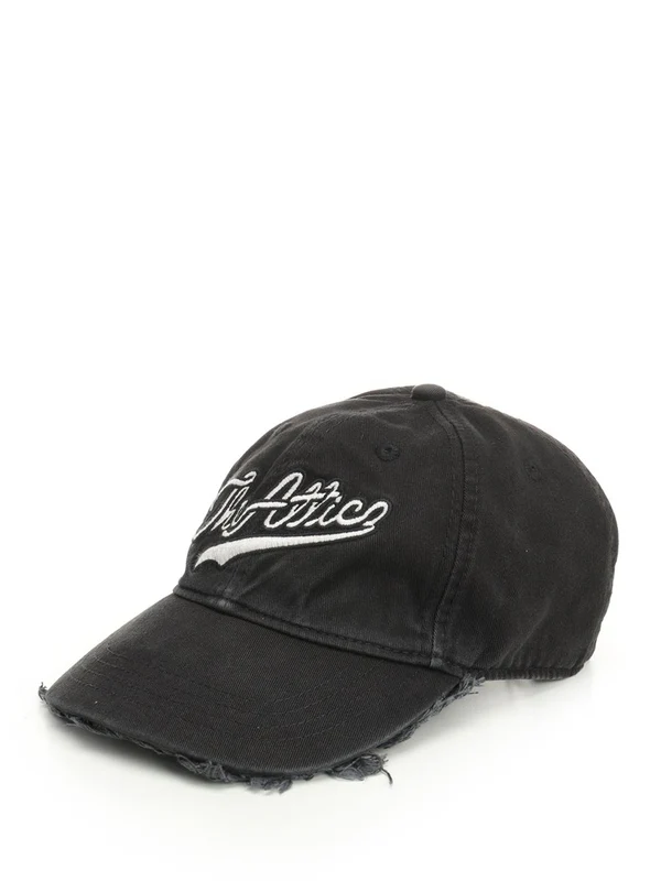 The Attico Black Cap - Image 2