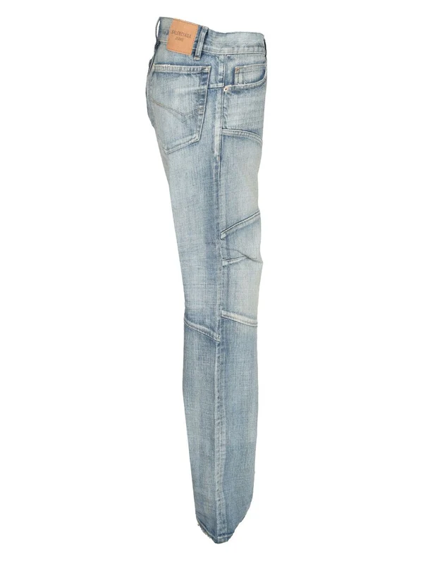 Balenciaga Blue Denim Pants - Image 3