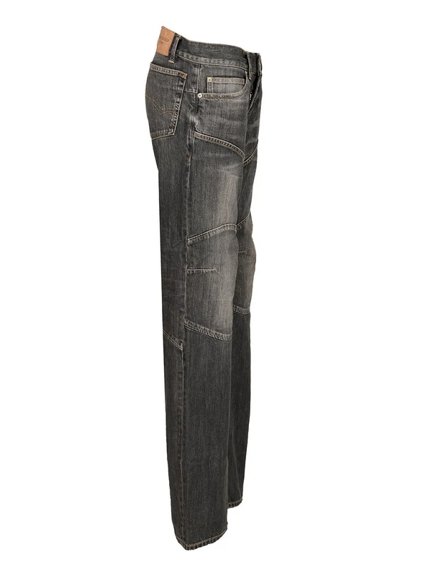 Balenciaga Grey Denim Pants - Image 3