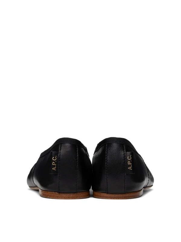 A.P.C. Black Flat Shoes - Image 4