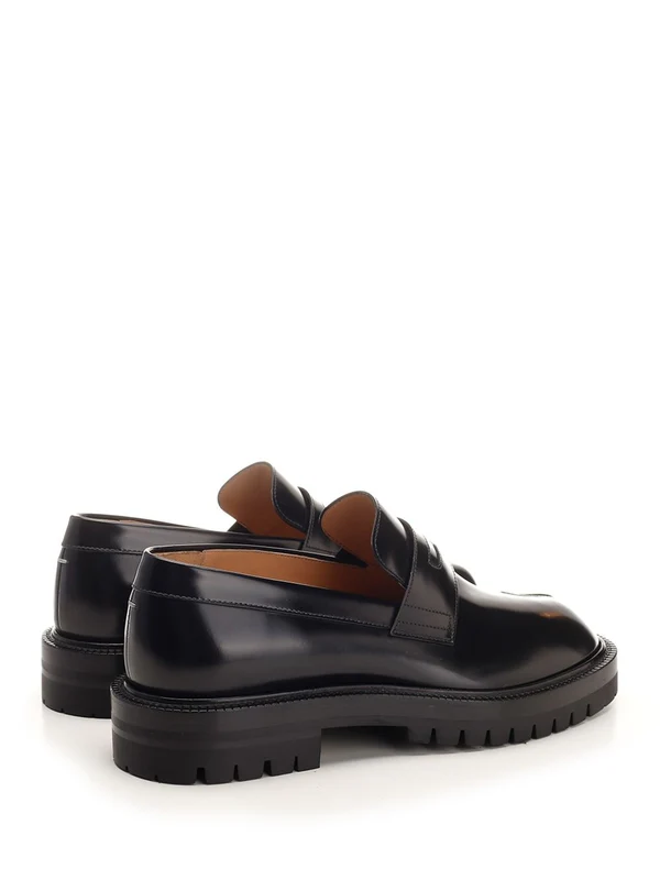 Maison Margiela Black Loafers - Image 3