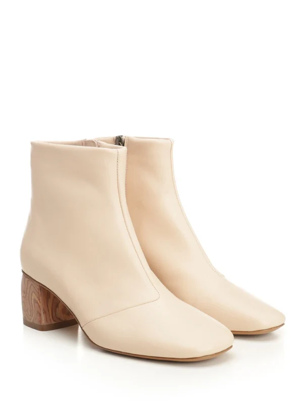 Forte_Forte Pink Ankle Boots - Image 2
