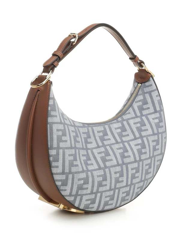 Fendi Fendigraphy Small Blue Crossbody & Shoulder Bags - Image 2