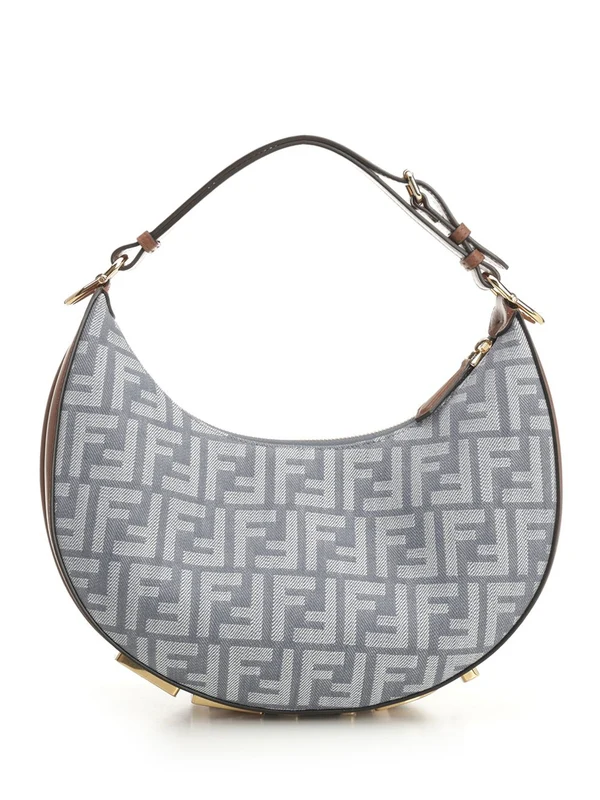 Fendi Fendigraphy Small Blue Crossbody & Shoulder Bags - Image 3