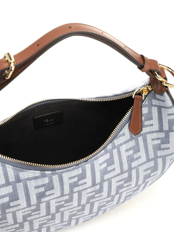 Fendi Fendigraphy Small Blue Crossbody & Shoulder Bags - Image 4