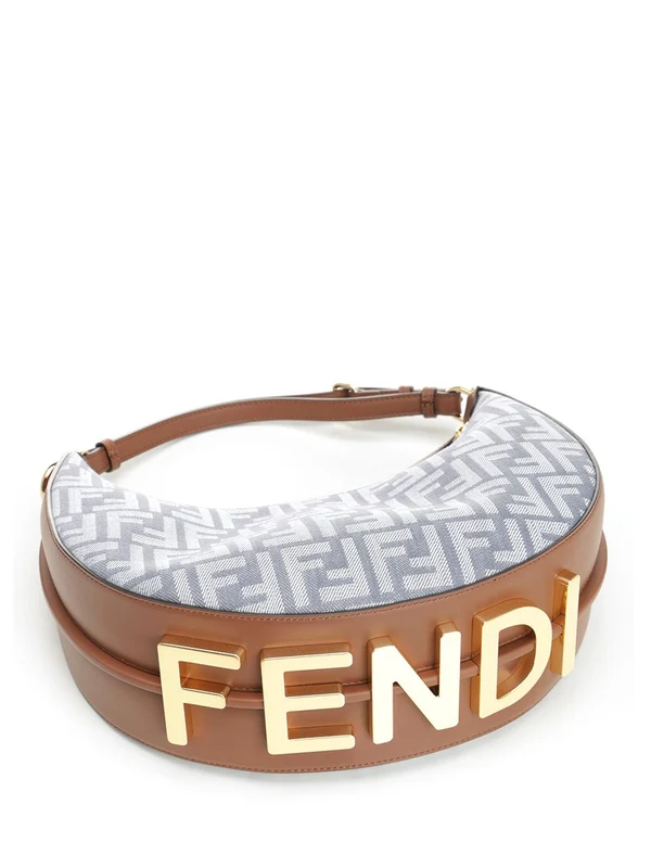 Fendi Fendigraphy Small Blue Crossbody & Shoulder Bags - Image 5