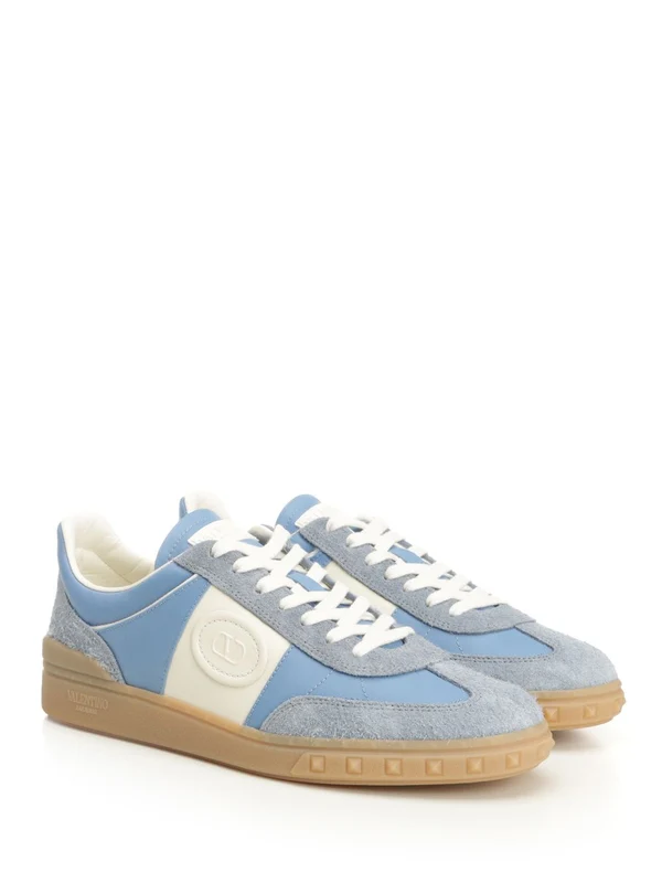 Valentino Blue Low Top Sneakers - Image 2