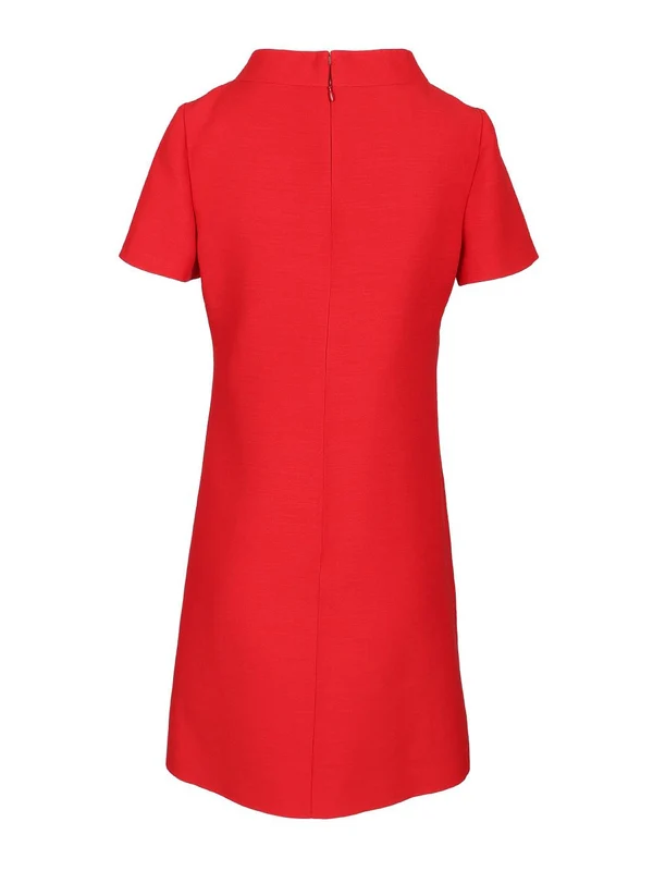 Valentino Red Mini Dress - Image 2