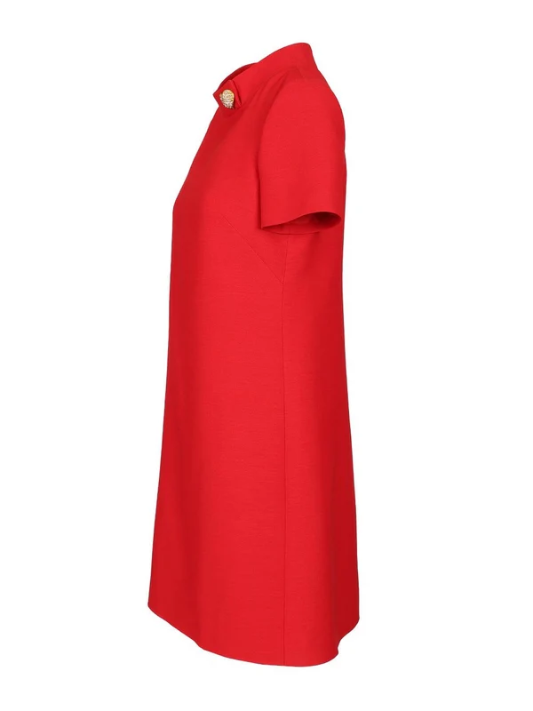 Valentino Red Mini Dress - Image 3