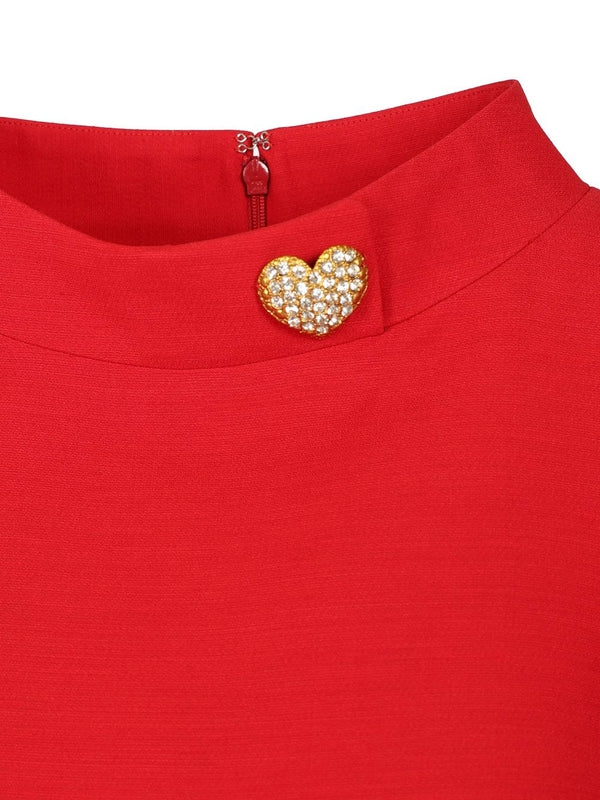 Valentino Red Mini Dress - Image 5
