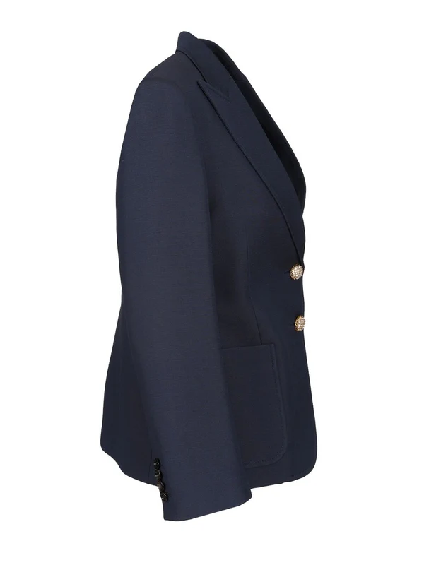 Valentino Blue Tailored Jackets - Image 3