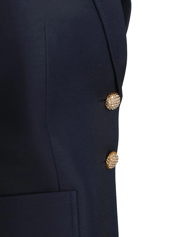Valentino Blue Tailored Jackets - Image 5