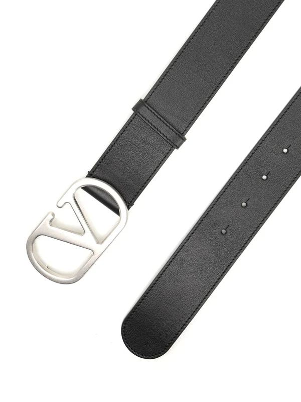 Valentino Black Leather Belts - Image 2