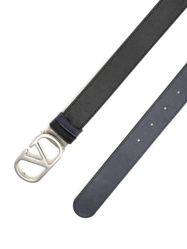 Valentino Black Leather Belts - Image 2