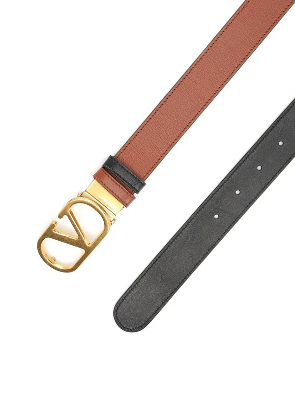 Valentino Brown Leather Belts - Image 2