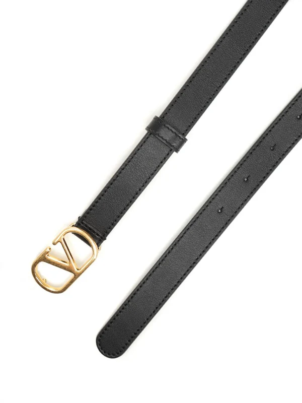 Valentino Black Leather Belts - Image 2