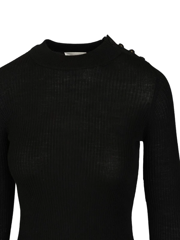 Forte_Forte Black Knitted - Image 4