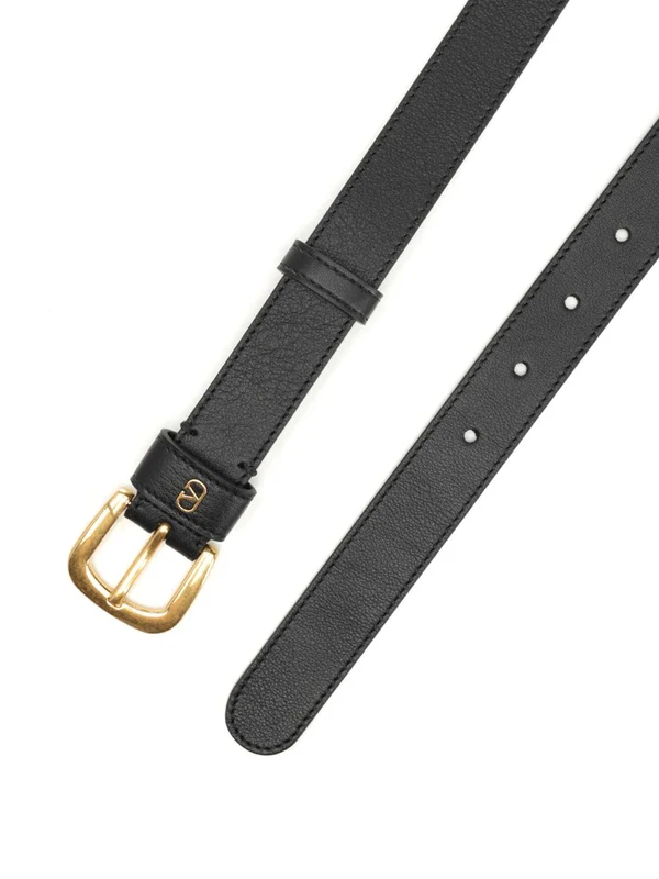 Valentino Black Leather Belts - Image 2