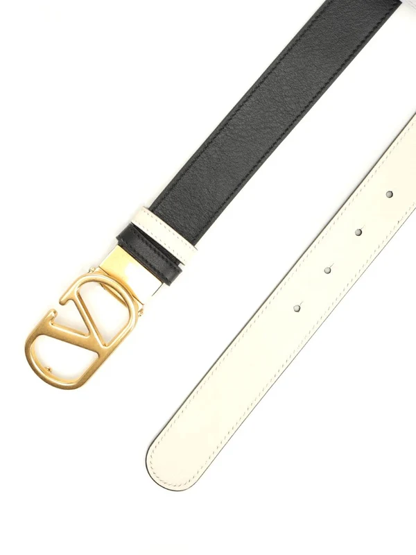 Valentino Black Leather Belts - Image 2