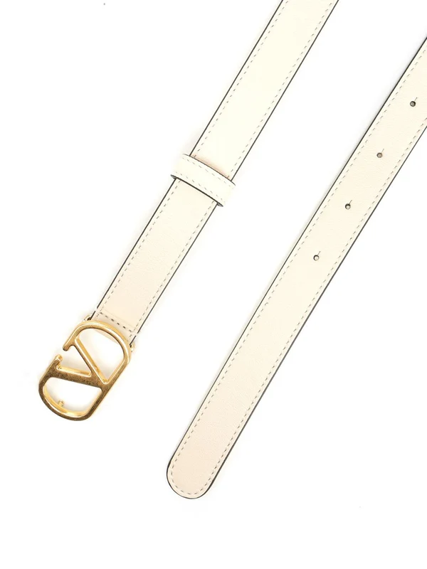 Valentino Ivory Leather Belts - Image 2
