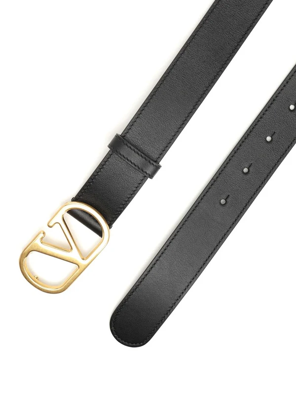 Valentino Black Leather Belts - Image 2