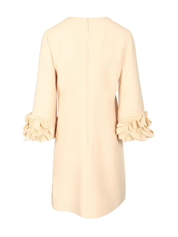 Valentino Beige Mini Dress - Image 2