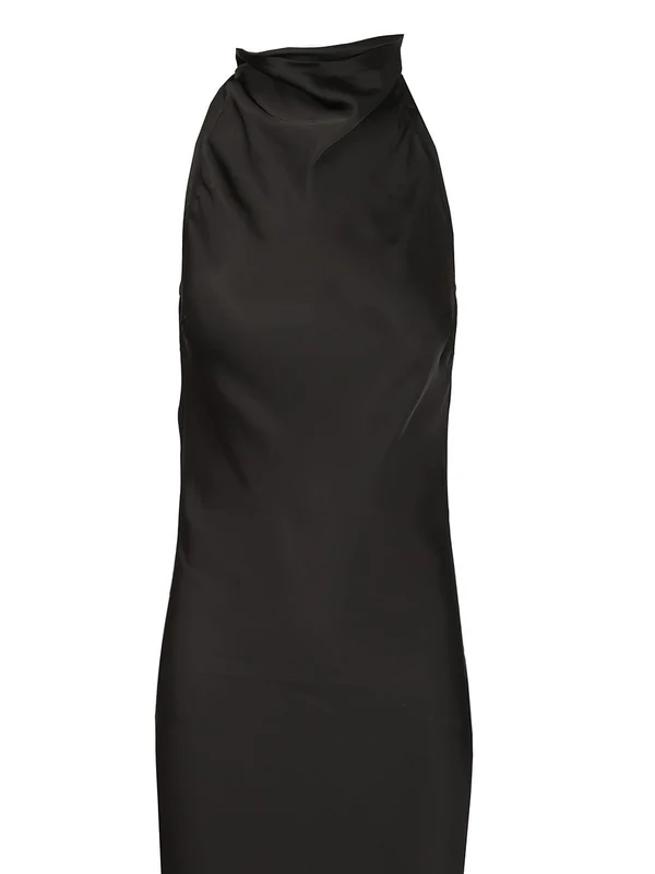 Rotate Black Long Dress - Image 4