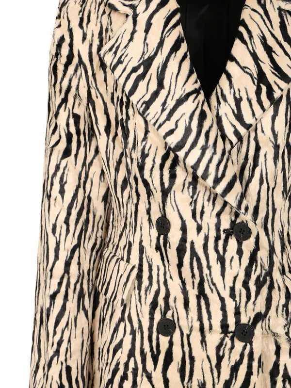Rotate Beige Animal Pattern Coats - Image 5