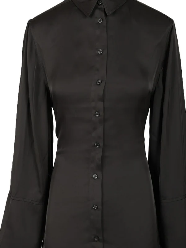 Rotate Black Mini Dress - Image 4