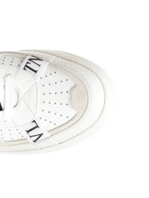 Valentino White Low Top Sneakers - Image 4