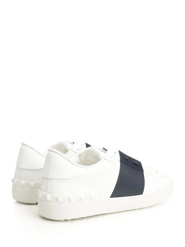 Valentino White Low Top Sneakers - Image 3