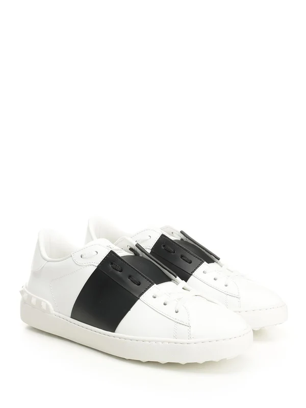Valentino White Low Top Sneakers - Image 2