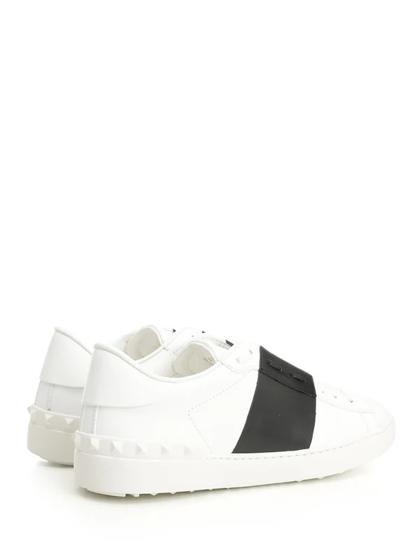 Valentino White Low Top Sneakers - Image 3