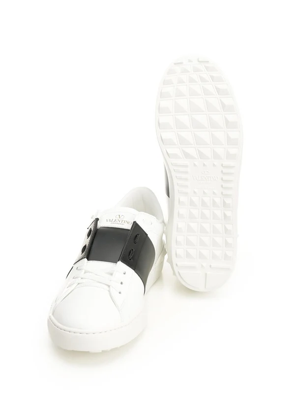 Valentino White Low Top Sneakers - Image 5