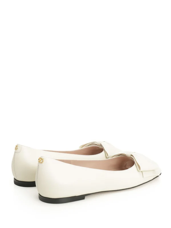 Valentino White Flat Shoes - Image 3