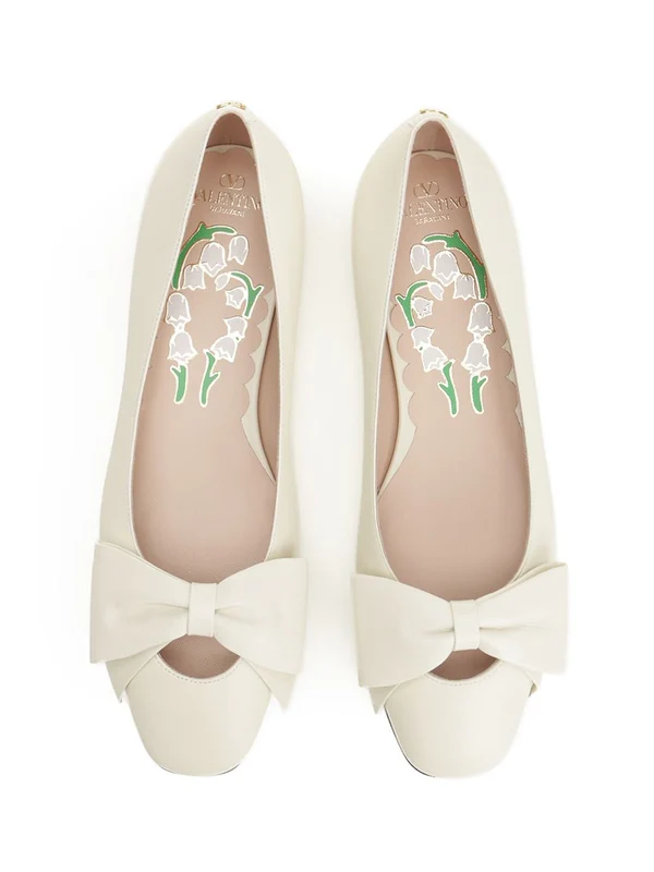 Valentino White Flat Shoes - Image 5