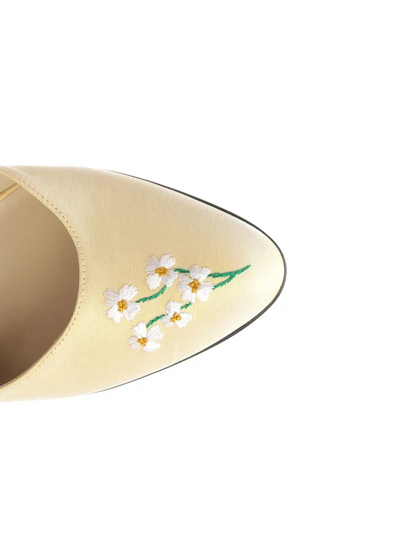 Valentino Yellow Sandal Heels - Image 4
