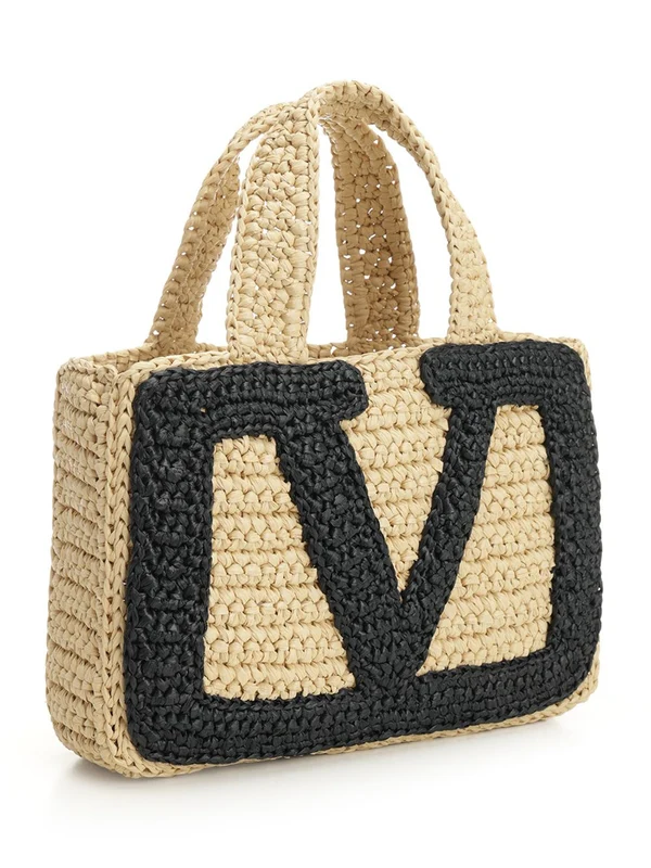 Valentino Beige Tote Bags - Image 2