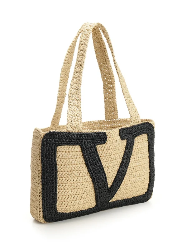 Valentino Beige Tote Bags - Image 2