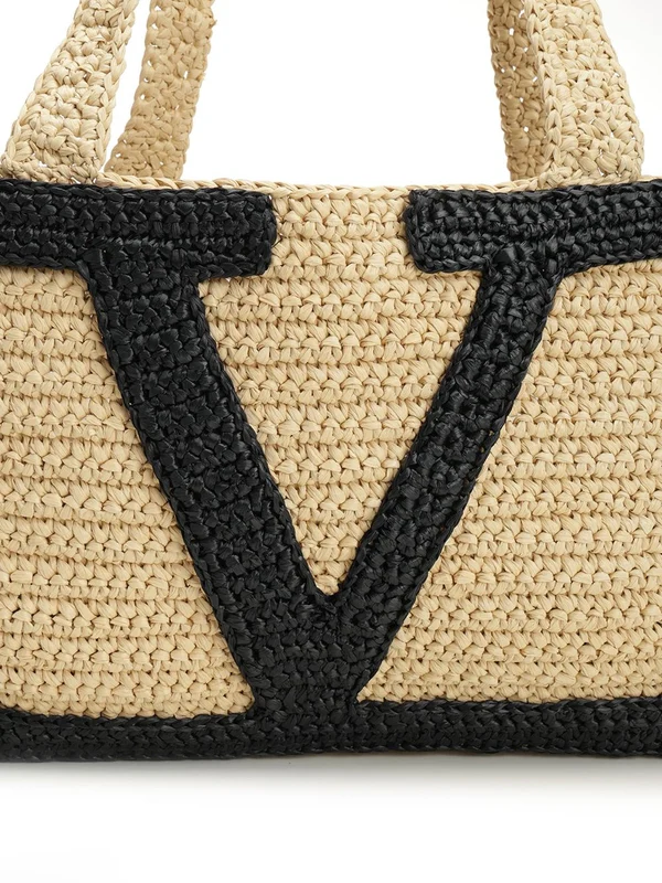 Valentino Beige Tote Bags - Image 5