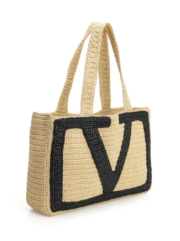 Valentino Beige Tote Bags - Image 2
