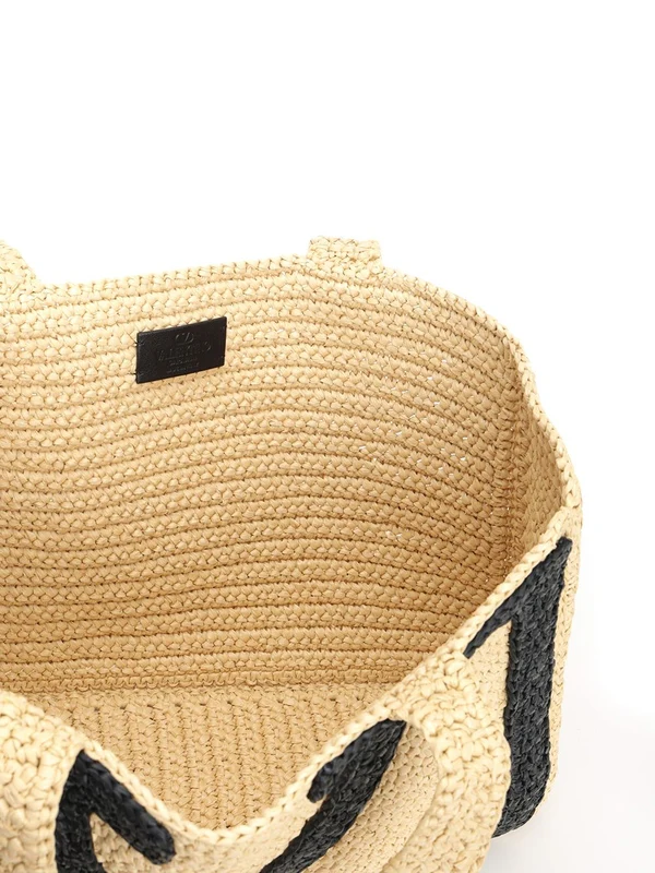 Valentino Beige Tote Bags - Image 4