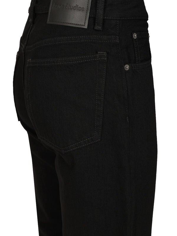 Acne Studios Black Denim Pants - Image 4